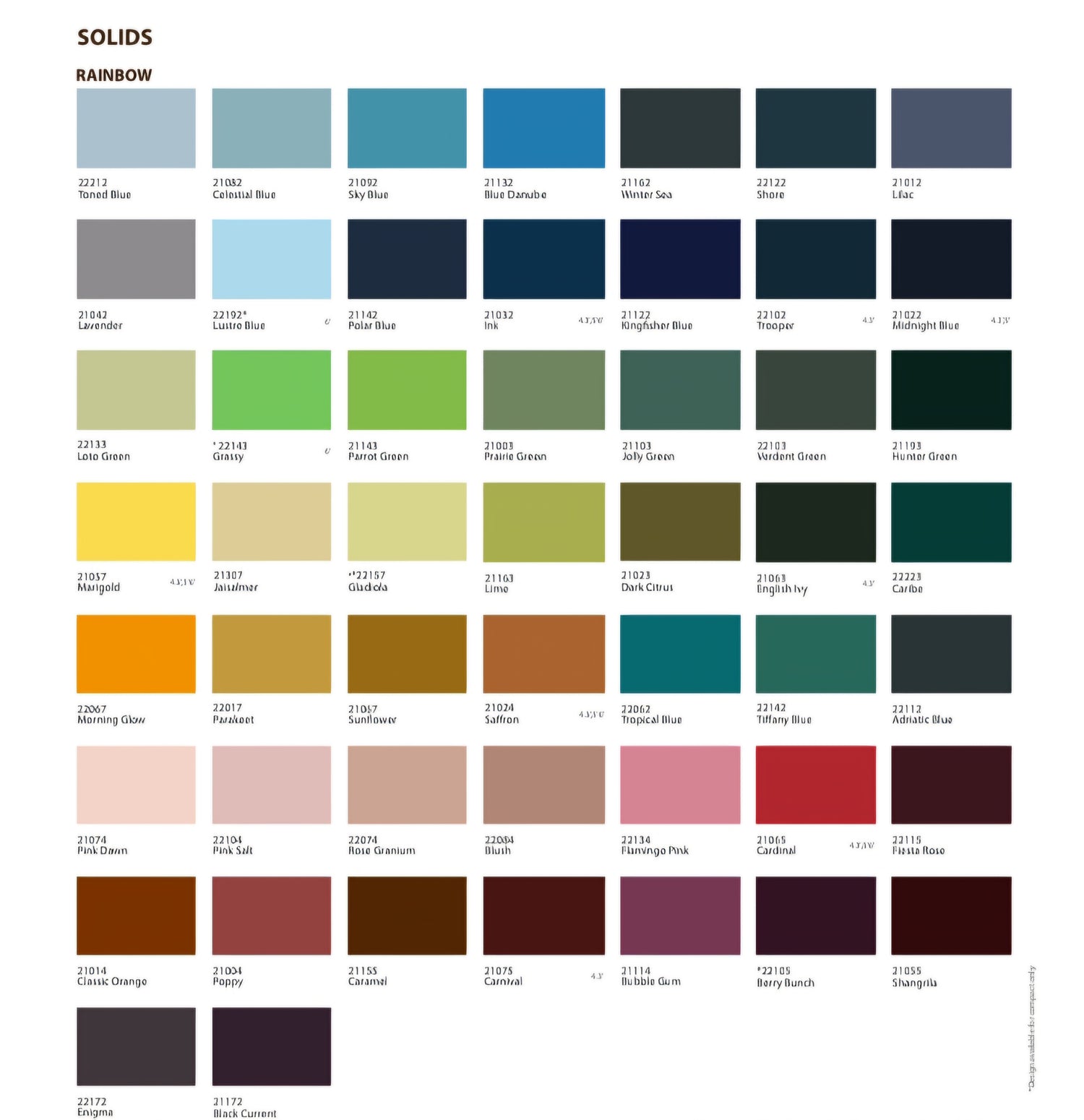 Tiles Colours